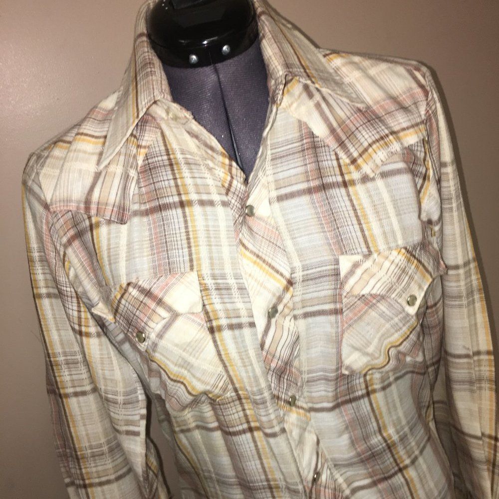 The Hustler Collection Vintage 70's Shirt 14.5/32